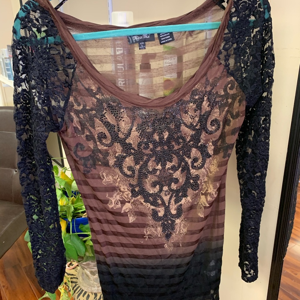 Miss me Lace top